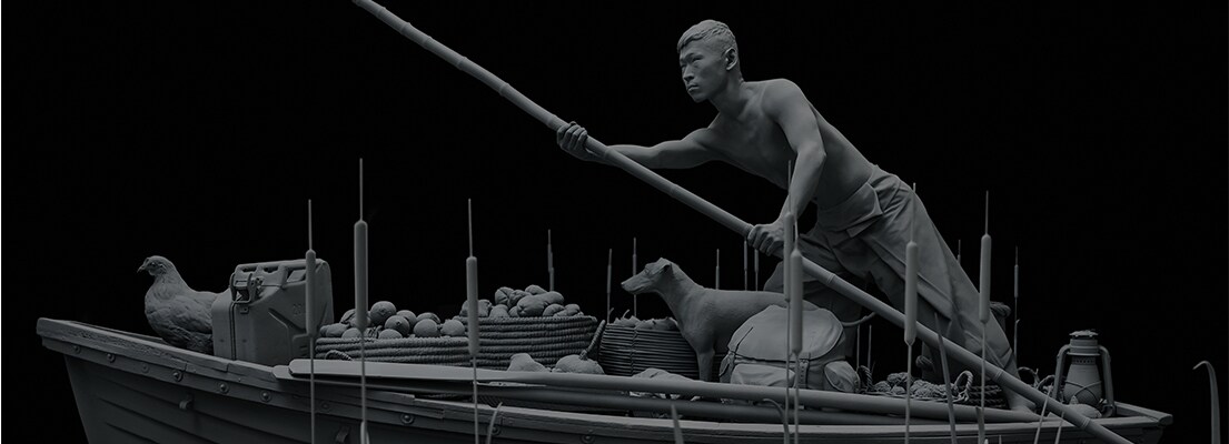 Nachtlandschap van fantasierijke beelden: Hans Op de Beeck in het KMSKA